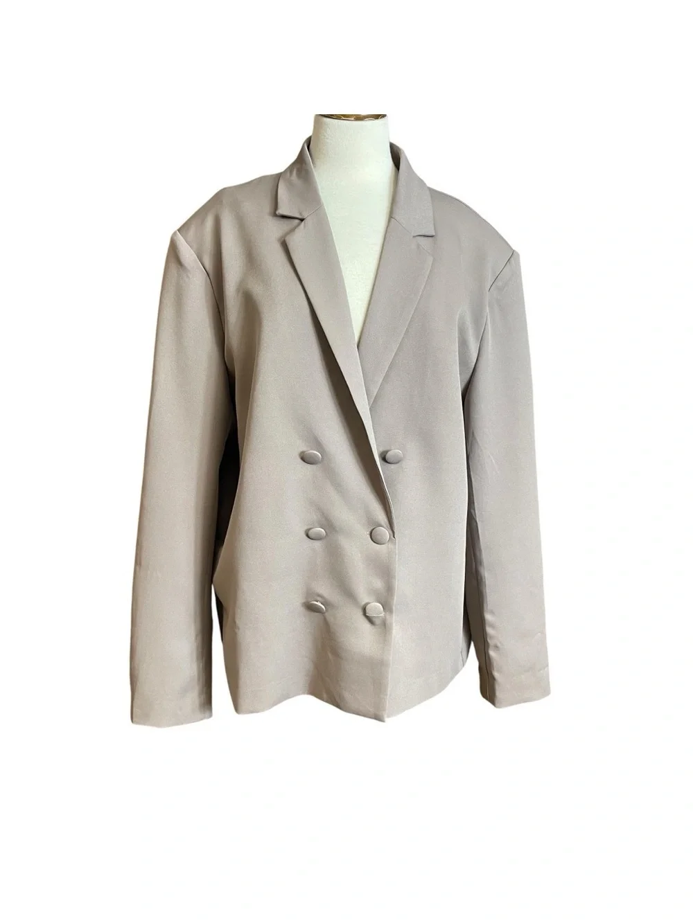 Nasty Gal NWT double breasted boxy oversize blazer 14